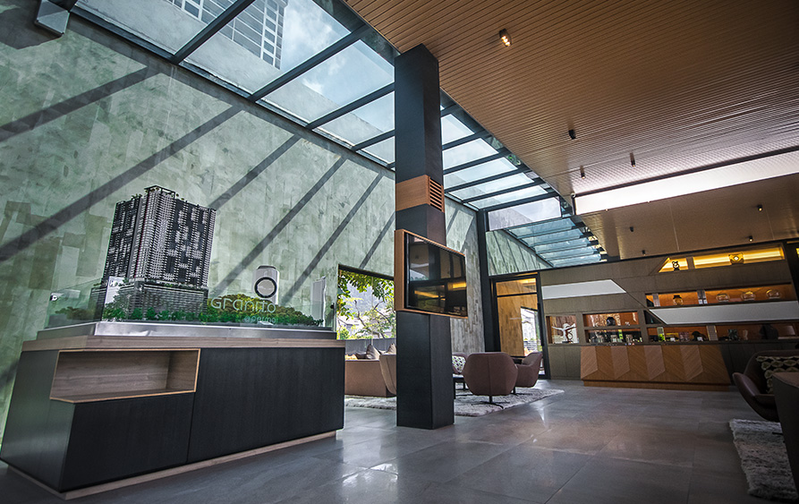 Lobby of a BSG Property development