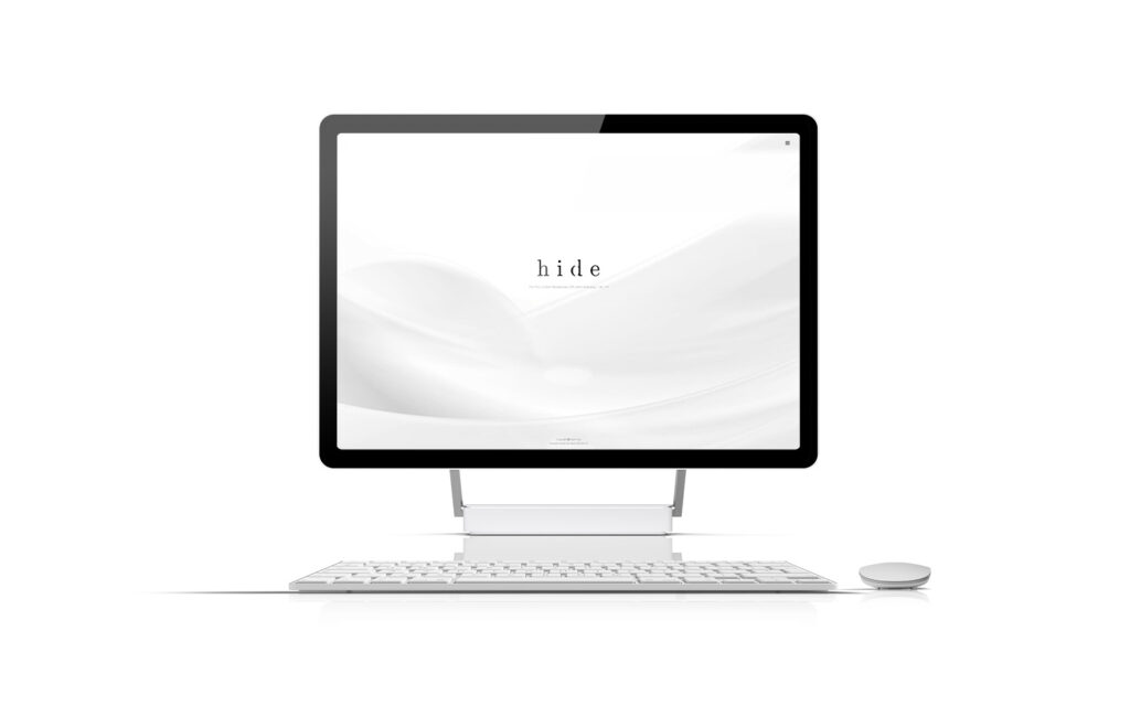 Curate Group restaurant website on a desktop screen